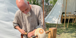 Manual Pole Lathe…